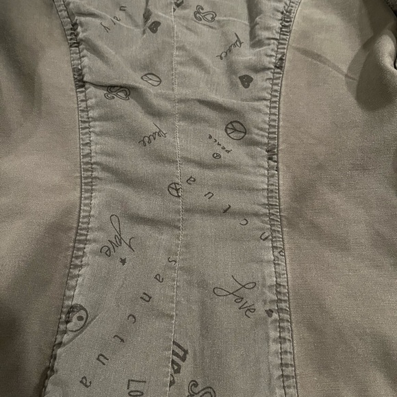Sanctuary brand jacket, (grey/brown) Size Medium - Picture 5 of 6